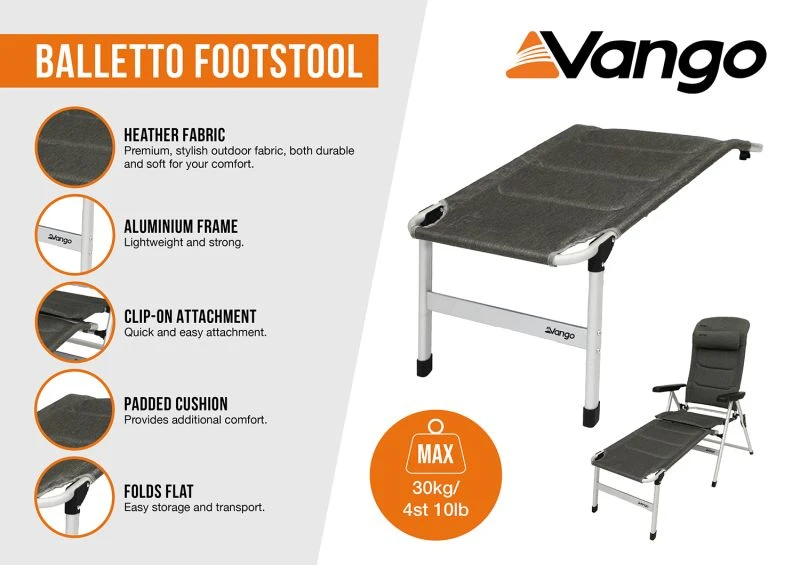 Vango Balletto Footrest - Image 3
