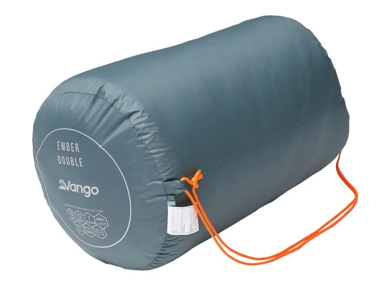 Vango Ember Double Sleeping Bag - Mineral Green - Image 4