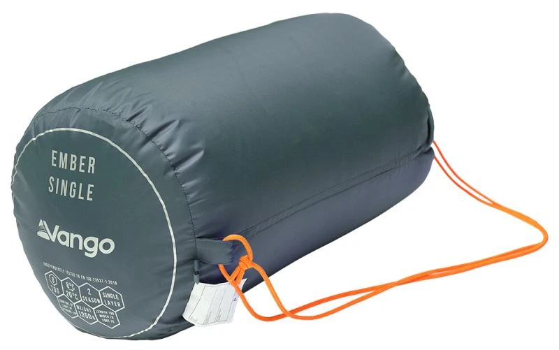 Vango Ember Single Sleeping Bag - Mineral Green - Image 4
