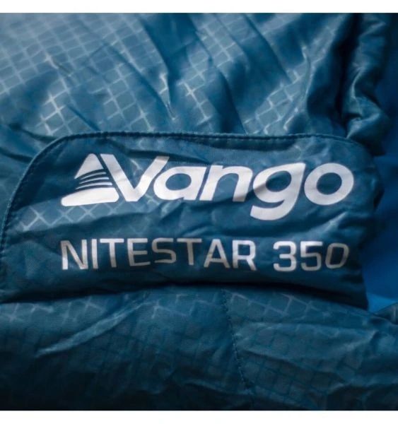 Vango Nitestar Alpha 350 Sleeping Bag - Blue - Image 3