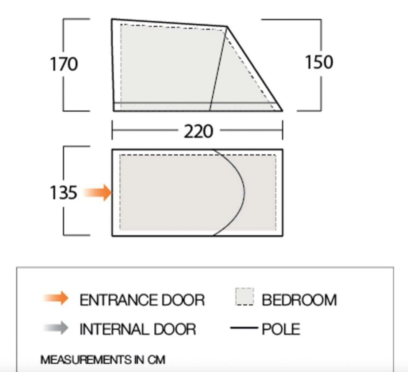 Vango Airbeam Vango Studio Small (TA009) (for Anantara IV) - Image 3